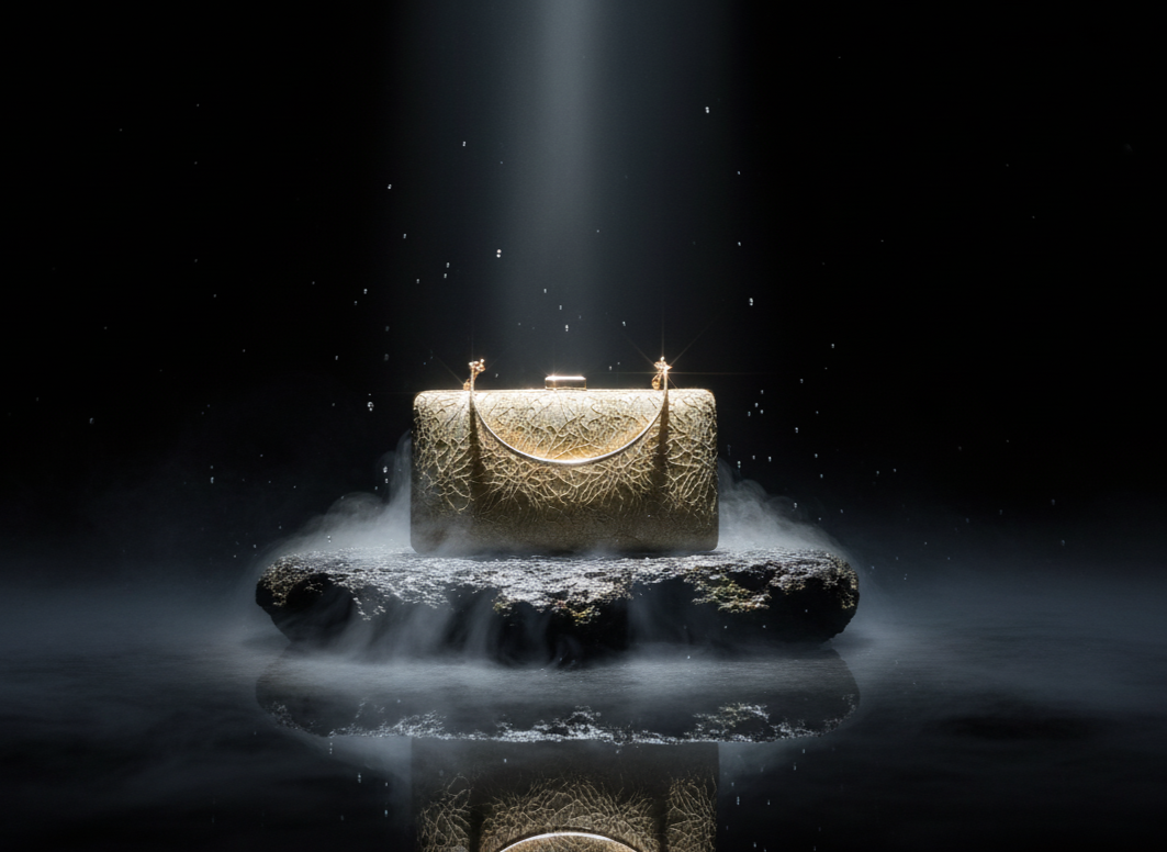 Elegant and fancy hand bag for wedding and party wear
