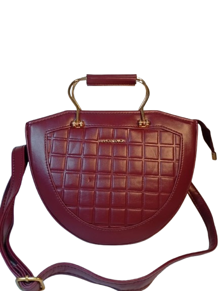 Ladies black croc bag
