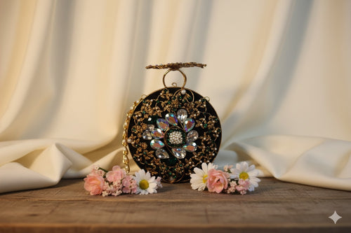 Rhinestone Clutch Bag for Women