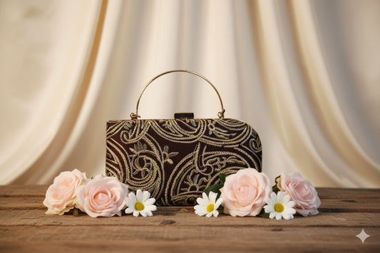 Amal Embellished Clutch Bag