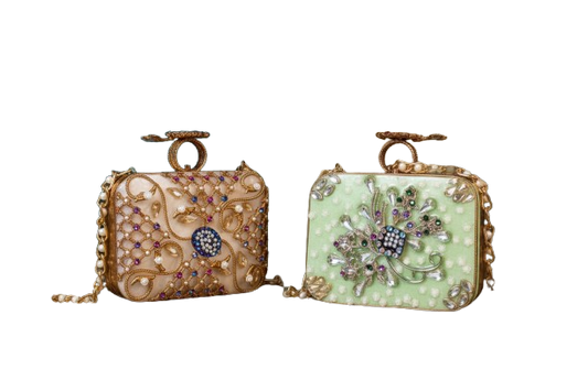 Artisan Stone Clutch 💫 Dual-Sided Turkish Craft 🌟