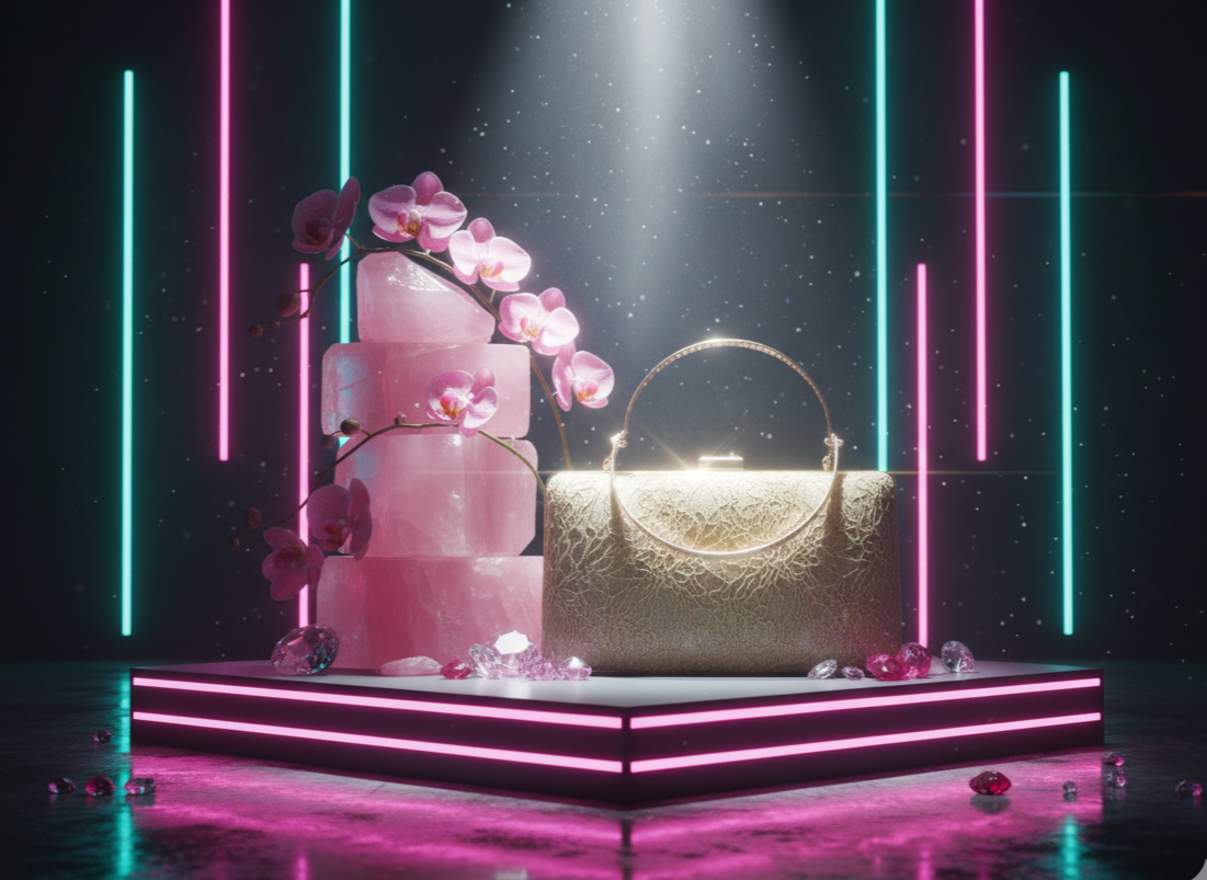 Elegant and fancy hand bag for wedding and party wear