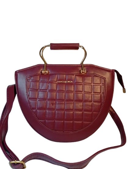 Ladies black croc bag