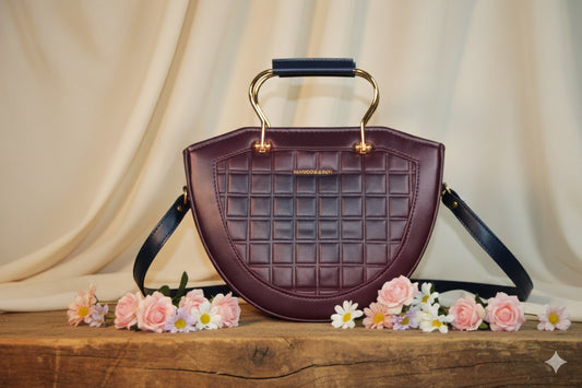 Mehroon handbag