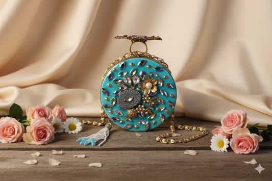 Rhinestone Clutch Bag for Women